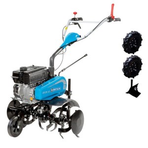 Motobineuse Bertolini 205S EMAK 5,7 HP + butteur, roues et porte-outils