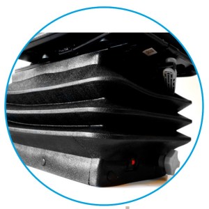 Assento para trator fruteira 40 cm suspensão mecânica base 35x25