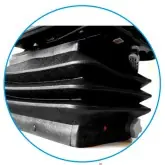 Assento de fruteira 40 cm suspensão mecânica base 35x25