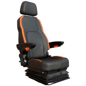 Asiento activo neumático 24V con compresor y cinturón