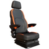 Siège actif pneumatique 24V avec compresseur et ceinture de sécurité