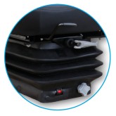 Narrow top seat 50x60 adjustable armrests and suspension