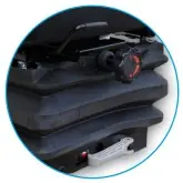 Asiento top 50x60 base 40x30 suspensión mecánica con cinturón