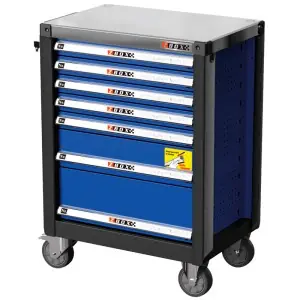 Tool trolley Zeppelin 7 drawers with tools