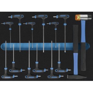 Carrello portautensili Zeppelin 7 cassetti con utensili