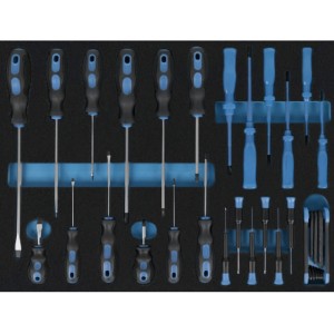 Carrello portautensili Zeppelin 7 cassetti con utensili