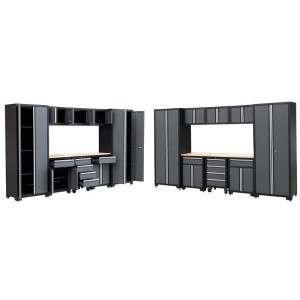 armadio per officina da 9 pezzi 3300x472x1925 mm Zeppelin ZBOX