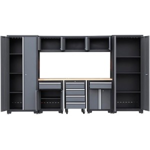 werkstattschrankset 9-teilig 3300x472x1925 mm Zeppelin ZBOX