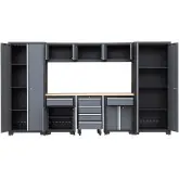 werkstattschrankset 9-teilig 3300x472x1925 mm Zeppelin ZBOX