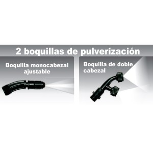 Akkubetriebenes Rückensprühgerät Zeppelin Teleskoplanze