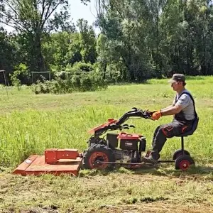 Sulky seat for power tiller Deleks Zeus