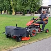 Sulky seat for power tiller Deleks Zeus