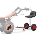 foto Sulky seat for power tiller Deleks Zeus