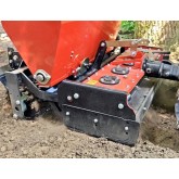 Grade eléctrica de 70 cm com rolo para motocultivador Deleks ZEUS