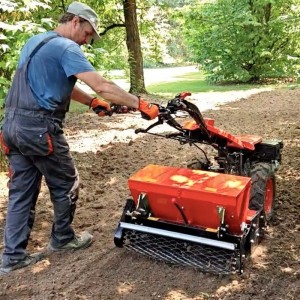 Erpice rotante 70 cm con rullo per motocoltivatore Deleks ZEUS