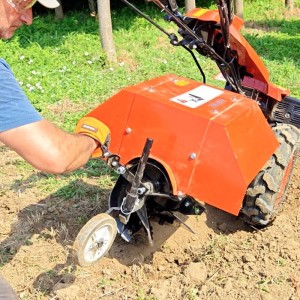 Charrue rotative réversible pour motoculteur Deleks ZEUS