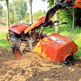 Reversible rotary plow for power tiller Deleks ZEUS