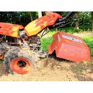 Charrue rotative réversible pour motoculteur Deleks ZEUS