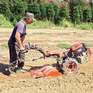 Rotovator 80cm for power tiller Deleks ZEUS