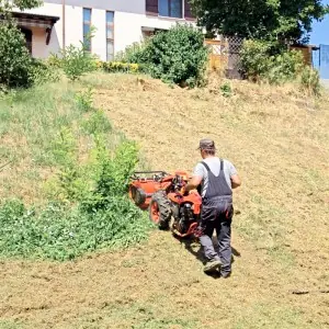 Triturador de 60 cm para motocultivador Deleks Zeus