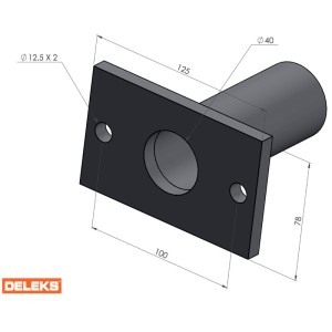 Arado monosurco para motocultor Deleks Zeus