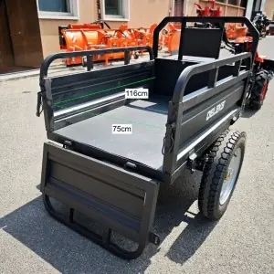 Remolque agricola para motocultor Deleks Zeus
