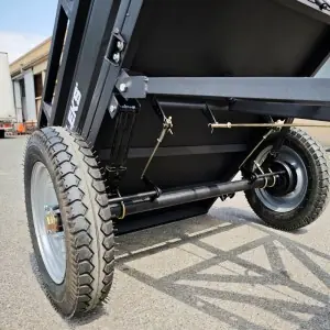 Remorque agricole pour motoculteur Deleks Zeus