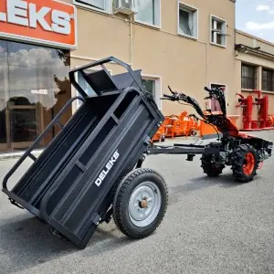 Remolque agricola para motocultor Deleks Zeus