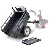 Agricultural trailer for walking tractor Deleks Zeus