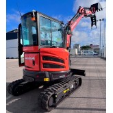 Mini-excavator with cab Zeppelin Rhinoceros 400 40 HP