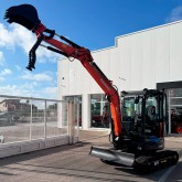 Mini excavator with cab Zeppelin Rhinoceros XN35