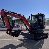 Miniexcavadora con cabina Zeppelin Rhinoceros 400 40 HP