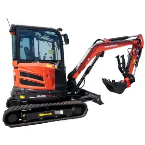 Mini-excavator with cab Zeppelin Rhinoceros 400 40 HP