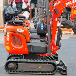 Minibagger Deleks M100 Kubota D722 Motor 10,2 Kw
