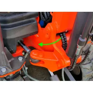 Minibagger Deleks M100 Kubota D722 Motor 10,2 Kw
