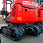 Mini excavator Deleks M100 Kubota D722 engine 10.2 Kw