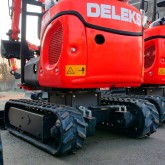 Miniescavatore Deleks M100 Motore Kubota D722 10,2 Kw