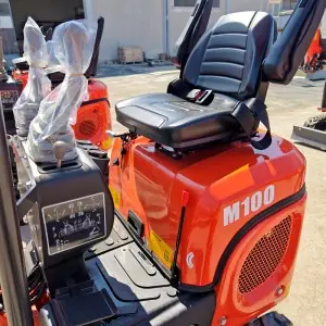 Minibagger Deleks M100 Kubota D722 Motor 10,2 Kw