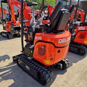 Mini excavator Deleks M100 Kubota D722 engine 10.2 Kw