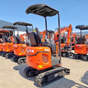 Minibagger Deleks M100 Kubota D722 Motor 10,2 Kw