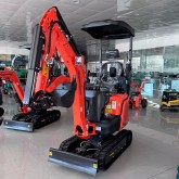 Miniexcavadora Zeppelin Rhinoceros XN13 motor kubota 15 HP