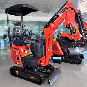 Minibagger Zeppelin Rhinoceros XN13 kubota motor 15 PS