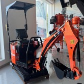 Mini excavateur à essence Zeppelin Mini Pincher 13.5 HP