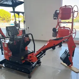 Mini excavadora gasolina Zeppelin Mini Pincher 13,5 HP