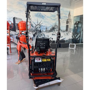 Mini excavadora gasolina Zeppelin Mini Pincher 13,5 HP