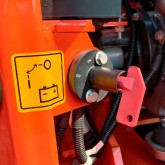 Mini pelleteuse Deleks M60 moteur à essence 9 HP