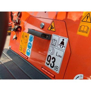 Mini escavadora pequena Deleks M60 motor a gasolina 9 CV