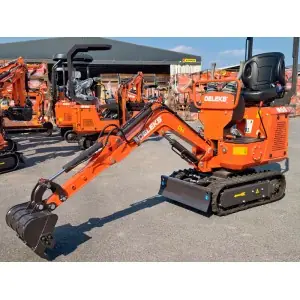 Mini-Kleinbagger Deleks M60 Benzinmotor 9 PS
