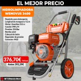 Máquina de lavar roupa de pressão Zeppelin Wenovus 3400 212 cc