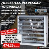 Ventilateur industriel RhinoAir 220 V pour fermes